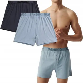 Boxerky Spodní Prádlo Boxerky Atlantic modré, velikost XL