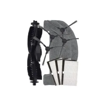 Sada příslušenství pro robotický vysavač HEPA filtry a kartáče k vysavači TESLA RoboStar iQ660 sada a mopy 11ks