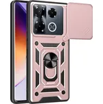 Techsuit CamShield Series pouzdro pro Infinix Note 40 Pro+ růžově zlatá