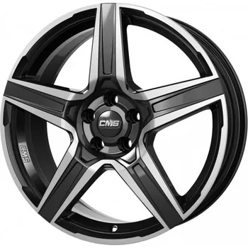 Alu kolo CMS Alu Kola CMS C34 7.5x18 5x114.3 ET45 Diamond Black Gloss 67.2