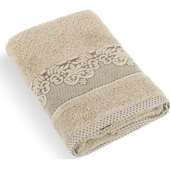 Osuška Bellatex Froté ručník a osuška kolekce Orchidea béžová, rozměr 70x140 cm