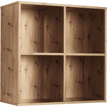 Komoda Regál Meble Domiko 71,2 cm x 70,6 cm x 35 cm černý