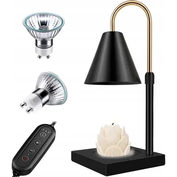 Lampička LAMPA PRO OHŘEV SVÍČEK DEKORATIVNÍ SE STMÍVAČEM A 2 ŽÁROVKAMI