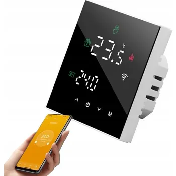 Termostat Chytrý pokojový termostat WiFi TUYA pro ovládání podlahového topení