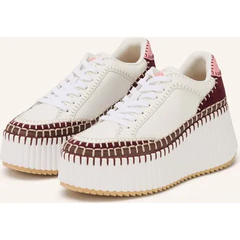 Dámské tenisky Chloé Dámské Sneakersy Nama, 6bg burgundy pink, 38