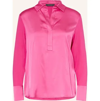Dámská halenka Elena Miro Dámská Blůza Z Kombinace Materiálů, fuchsiová, 44