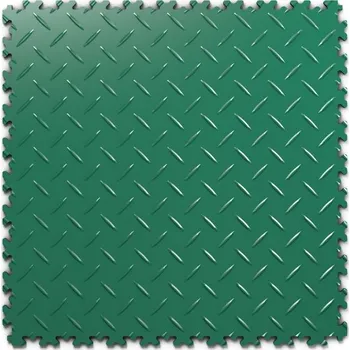 PVC dlažba Mosolut Machine Industrial, 7mm, diamant, zelená
