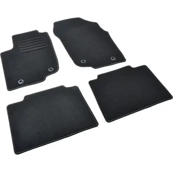 autokoberec Autokoberce textilní přesné černé / černé obšití - Lexus NX I (Typ AZ10) (2014-2021) 5-sedadel