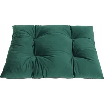 Pelíšek pro psa MIMIKO Pets Pelíšek Polštář Velvet 70x50cm lahvově zeleň