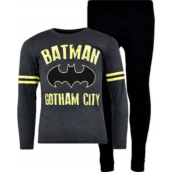 Chlapecké pyžamo Dětské pyžamo BATMAN chlapecké s dlouhým rukávem, velikost 134