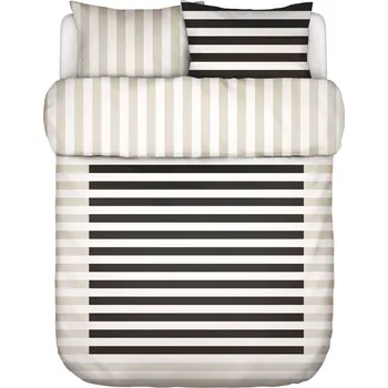 Povlečení Marc O'Polo, Povlečení Sanna se 2 povlaky na polštář 60 x 70 cm 240 x 220 cm antracit - Formadore