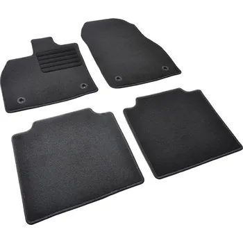 autokoberec Autokoberce textilní přesné černé / černé obšití - Lexus RZ (Typ EB10/EB20) (2023-) 5-sedadel