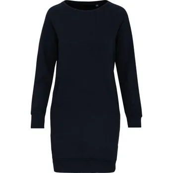 Pracovní oblečení Kariban Šaty K493, teplákové, organické, dámské - AKCE! COT20K49300302-navy M Navy