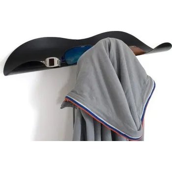 Věšák J-me, Ramínko na šaty Peaks černé - Formadore