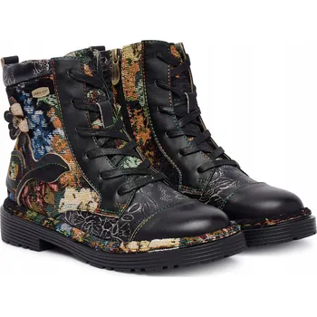 Dámské kozačky Laura Vita dámské kotníkové boty Noir 41 Incaso 41