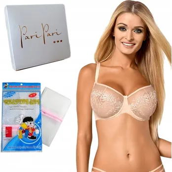 Podprsenka Paripari podprsenka s měkkými košíčky béžová velikost 80D