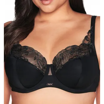 Podprsenka Ava polovyztužená podprsenka černá velikost 80E