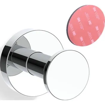 Věšák Decor Walther, Háček na zeď Basic samolepicí systém chromový - Formadore