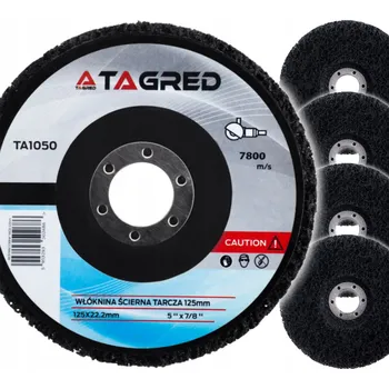 Brusný kotouč BRUSNÁ TKANINA 125 MM PRO ODSTRAŇOVÁNÍ RZI BRUSNÝ KOTOUČ