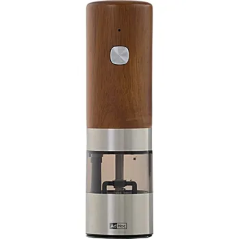 Mlýnek na koření AdHoc, Mlýnek na sůl nebo pepř iMill, dřevěný, tmavě hnědý - Formadore