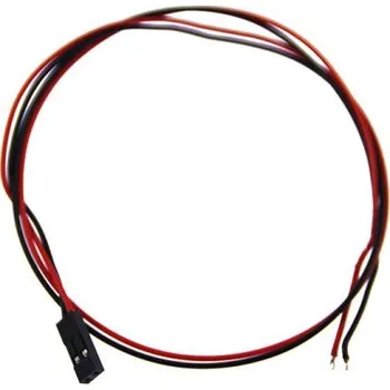 elektrický kabel Kabel s přijímačovým konektorem 24AWG 40cm