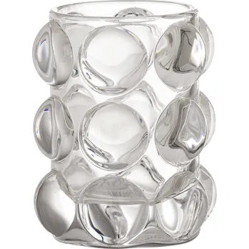 Svícen Bloomingville, Stojan na čajovou svíčku Deni 10 cm transparentní - Formadore