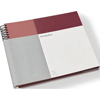 Fotoalbum Semikolon, Fotoalbum Natural Affair spirála růžovo-bordové - Formadore