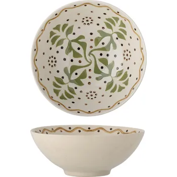 Bloomingville, Mísa Heikki 19 cm béžovo-zelená - Formadore