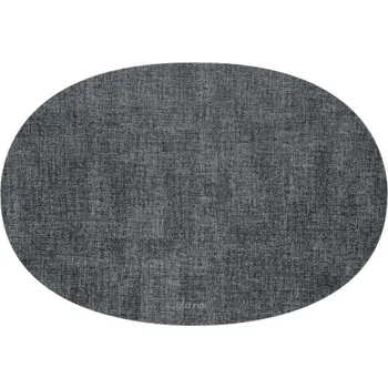 Talíř Guzzini, Prostírání pod talíř Tiffany oválné 33 x 48 cm antracit - Formadore
