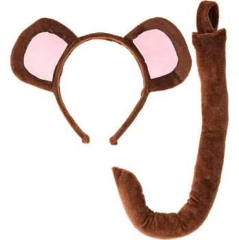 Karnevalový kostým Set opička ocásek a čelenka
