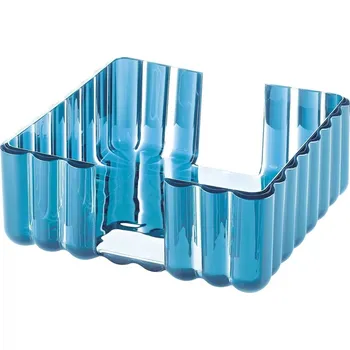 Papírový ubrousek Guzzini, Držák na ubrousky Dolcevita z recyklovaného materiálu tyrkys - Formadore