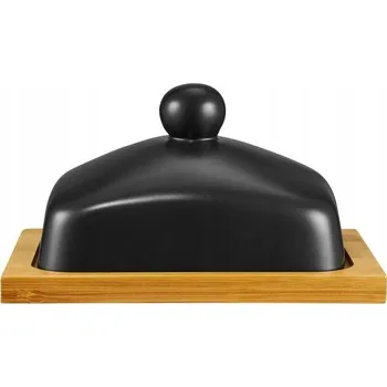 Obraz Máselnička Ambition Natural 17 cm černá Bambus