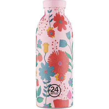 24Bottles, Termoláhev Clima Floral Bloom 500 ml, růžová - Formadore