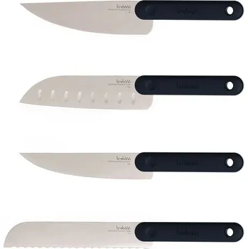 Kuchyňský nůž Trebonn, Sada nožů Trebonn černá 4 ks - Formadore