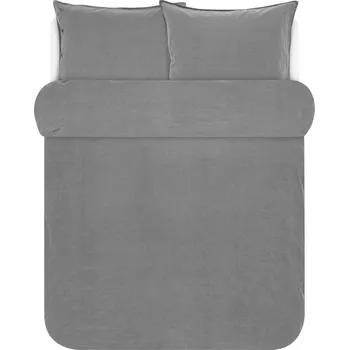 Povlečení Marc O'Polo, Povlečení Senja se 2 povlaky na polštář 60 x 70 cm 200 x 220 cm šedé - Formadore
