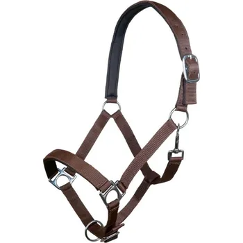 Měkce podložená ohlávka STARS hnědá HKM Velikost: COB