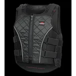 Swing P19 jezdecká vesta Barva: černá/šedá, Velikost: EXS vysoký stupeň ochrany