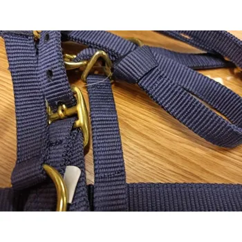 Mámekoně hříběcí nylonová ohlávka Barva: tm. modrá