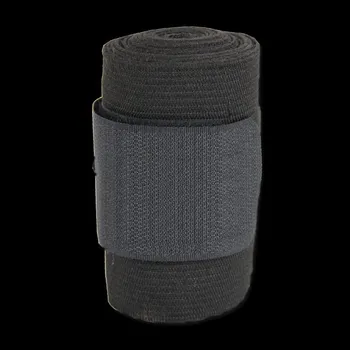 Čištění pro koně Elasticke bandaze Waldhausen polyester 4ks Barva: černá