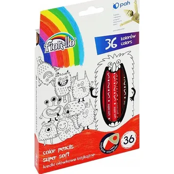Pastelka Pastelky Fiorello Super Soft, 36 barev