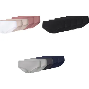 Dámské spodní prádlo esmara® Dámské kalhotky XXL Hipster, 5 kusů