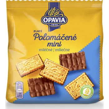 Opavia Zlaté Polomáčené mini mléčné 145g (Kartonové balení : 12 ks)