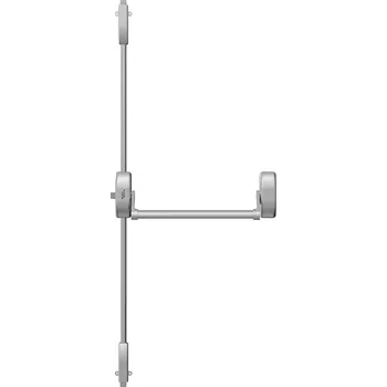 Stavebniny DK - PANIKOVÉ KOVÁNÍ PHA 2000 - 3-bodové zajištění D1/1B-1H-1D 2. set D1/1B-1H-1D pro šířku dveřního křídla do 1 300 mm s max. výškou 2 270 mm Stříbrná