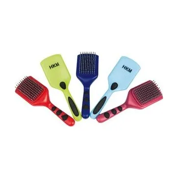 Čištění pro koně HKM hřeben Style na hřívu – mix barev Barva: červená