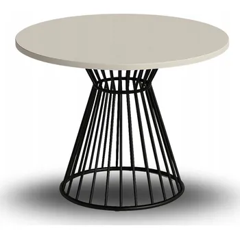 Jídelní stůl Stůl kulatý Heydoo 75 x 75 x 76 cm černý, kašmír