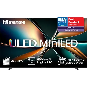 Hisense 50" ULED (50U7Q), 100"