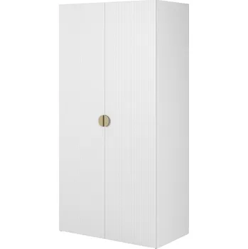 Šatní skříň Skříň Selsey Moonir 100 x 200 x 57 cm bílá