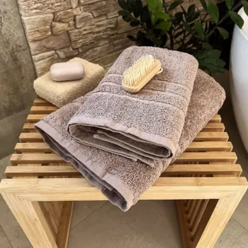 Povlečení Froté osuška HOTEL 500g - Béžová 70x140