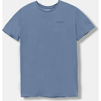 Chlapecké tričko Dětské bavlněné tričko Guess L5YI39.K8HM4.9BYA modrá 55X, vel. 175