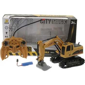 autíčko Stavební BAGR pro ovládání HRAČKA na dálkové ovládání splňuje očekávání FANOUŠKŮ